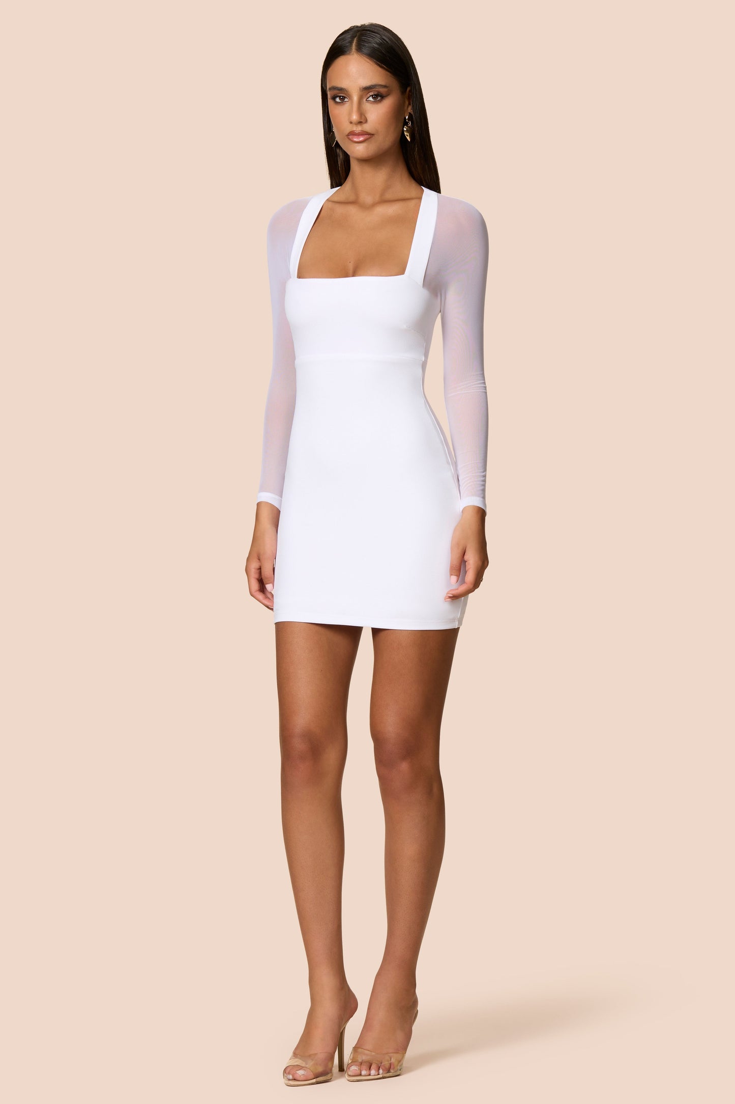 Nookie Amore Mini Dress - Ivory