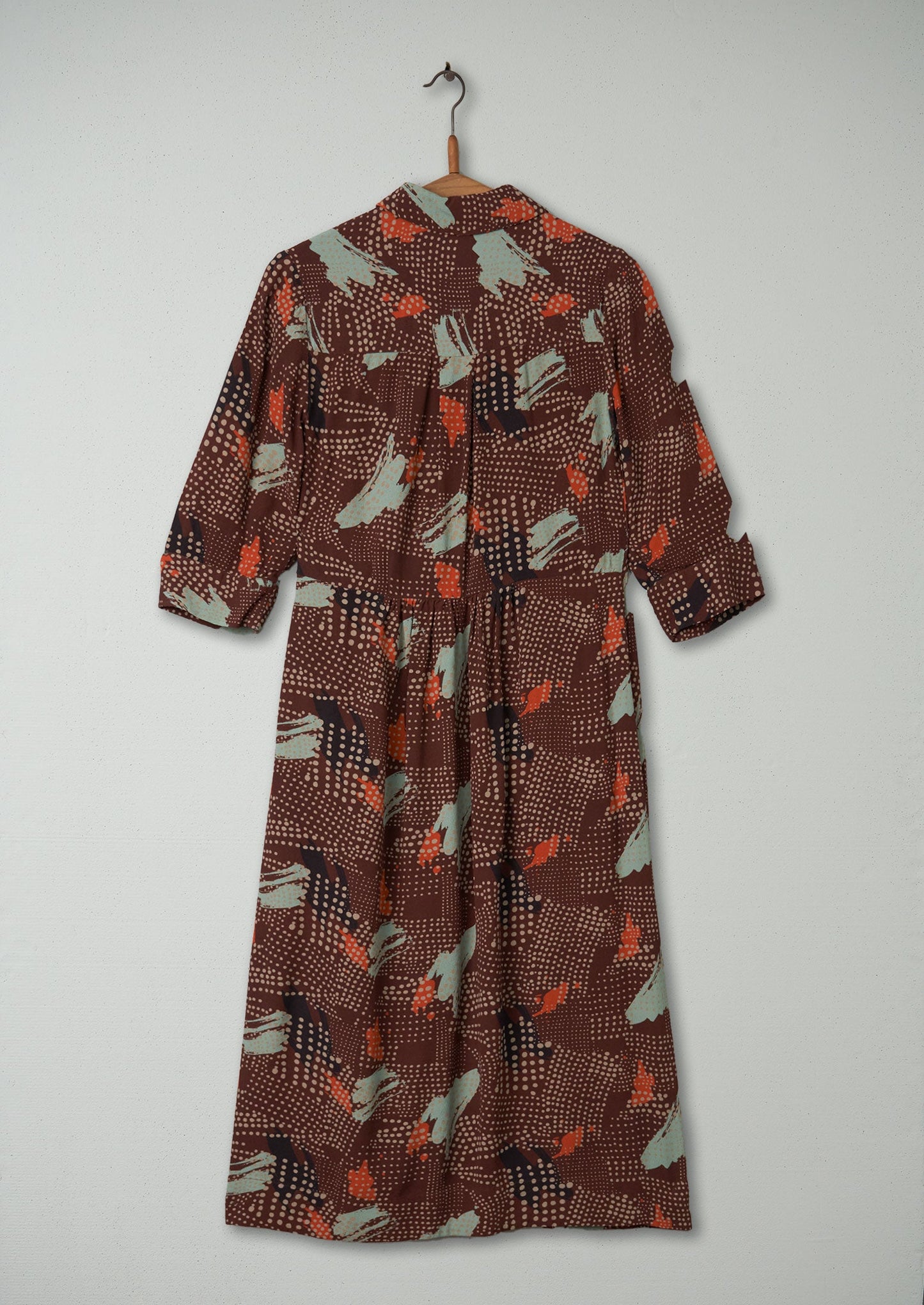 Reworn Crepe Dress Size 4 (1486) | Multi