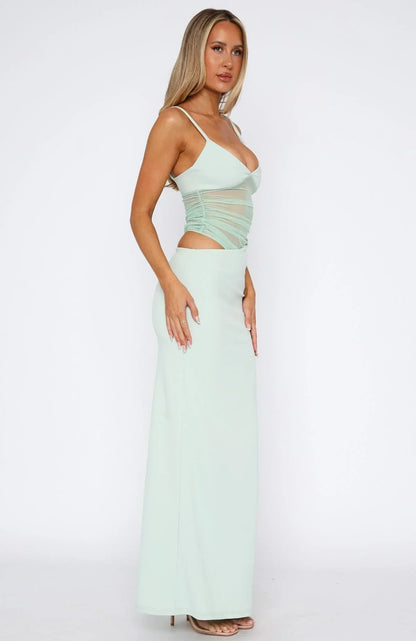 Luna | Blush Maxi Dress