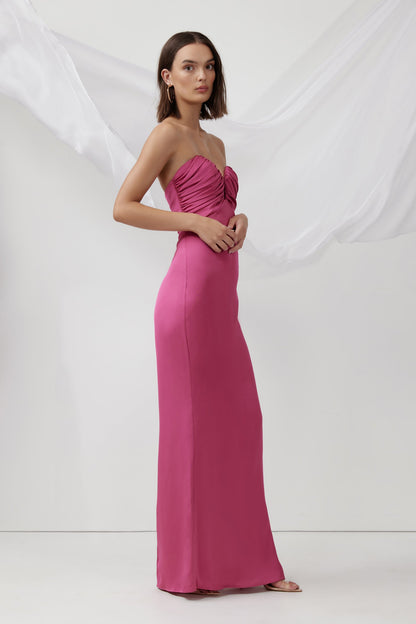 Magnolia Dress - Magenta