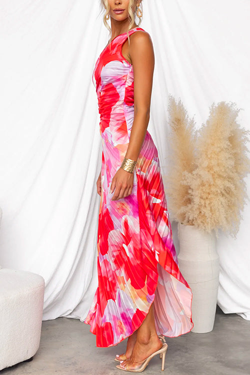 Parker - Elegant Pleated Summer Dress
