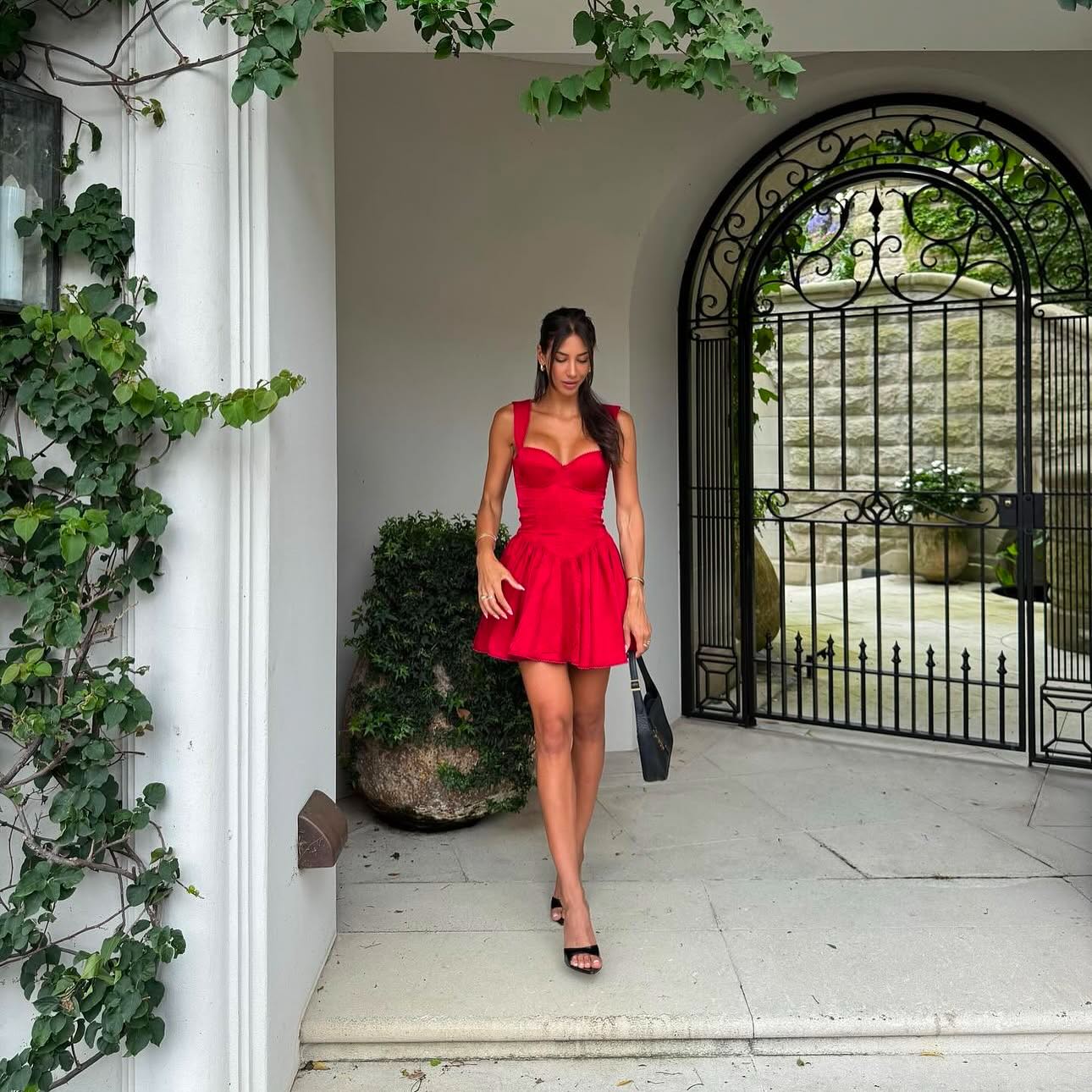 Joelle Mini Dress - Red