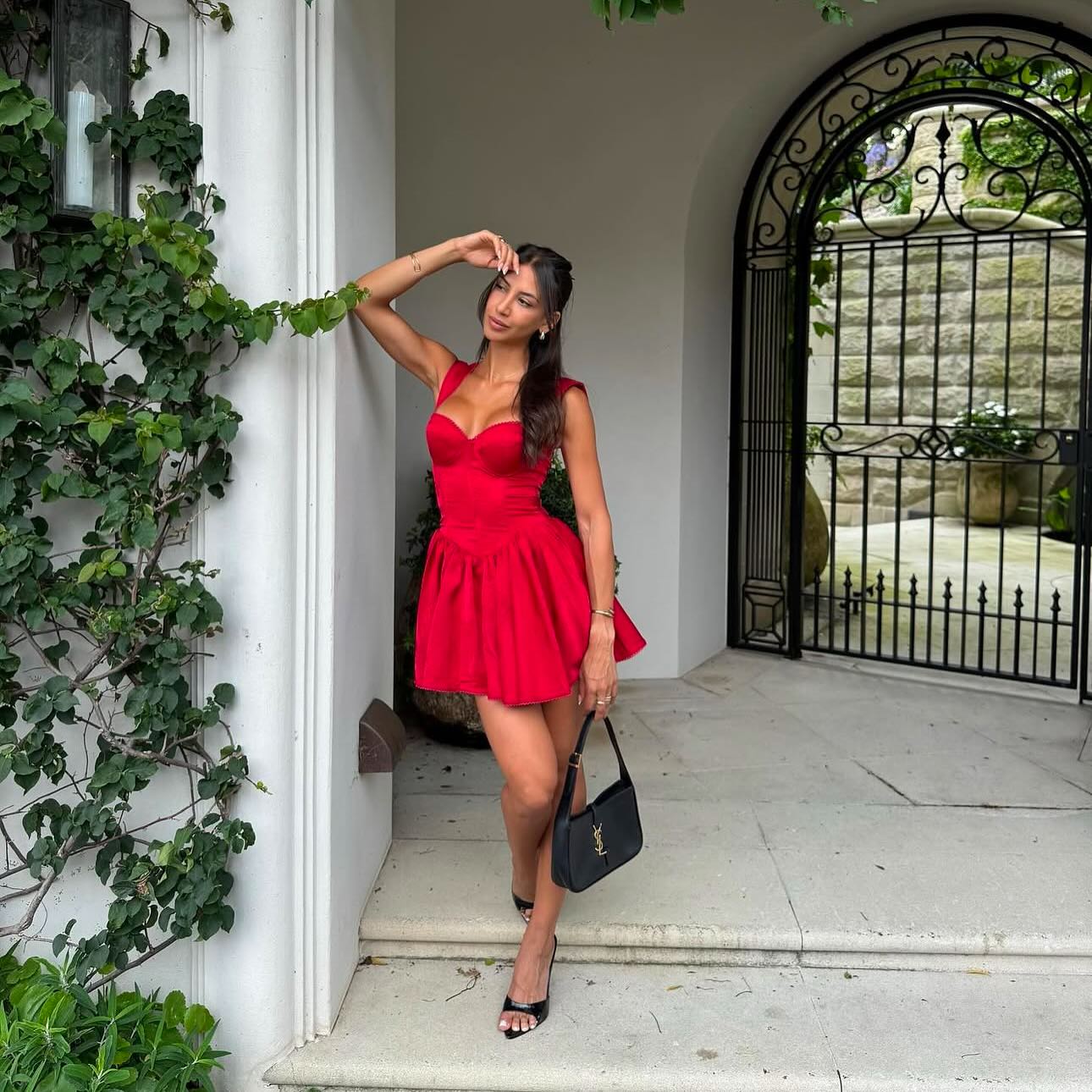 Joelle Mini Dress - Red