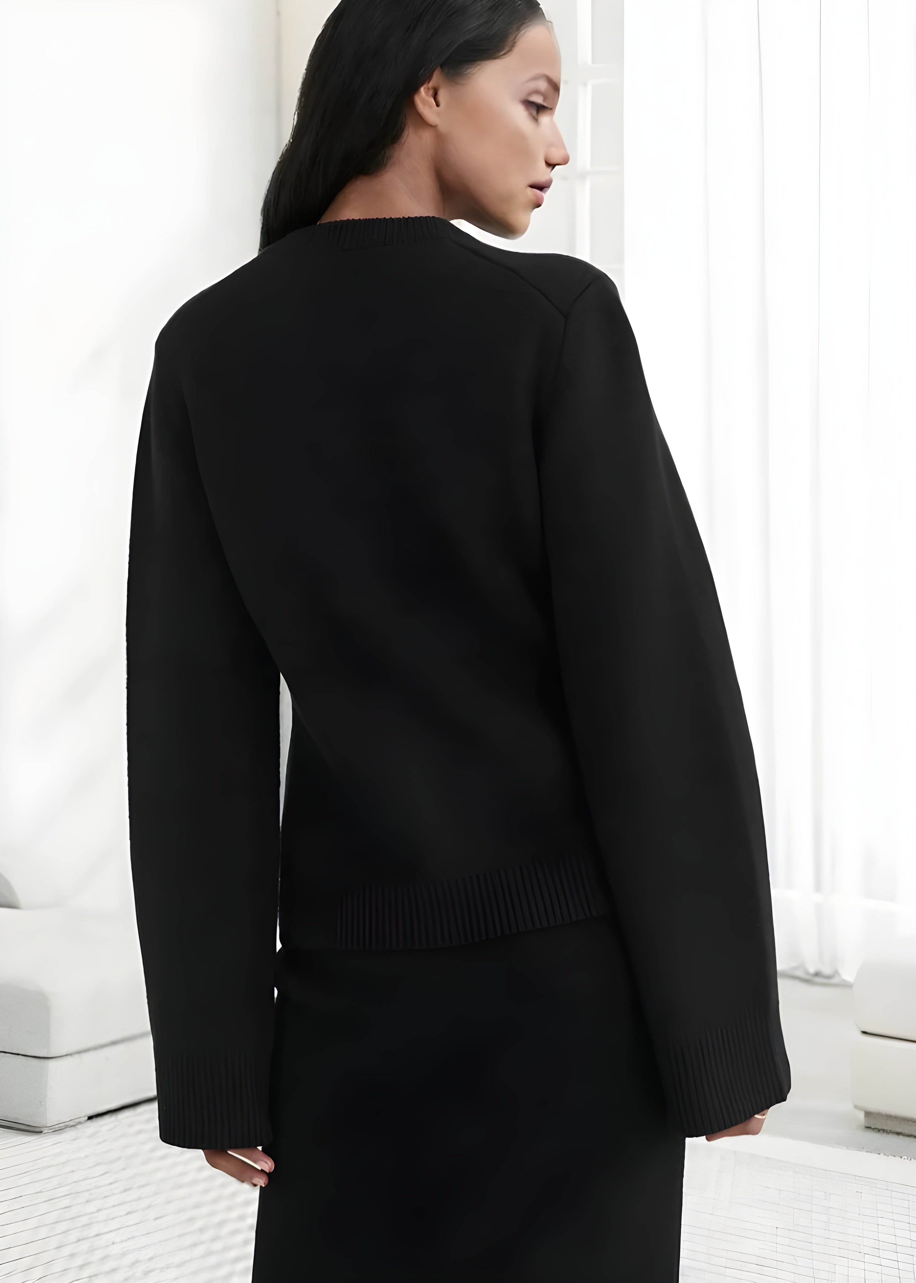 Livette - Knotted Cardigan Sweater