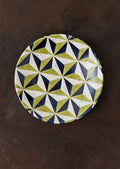 Hannah Watts Starry Eyed Platter | Rich Blue/Green