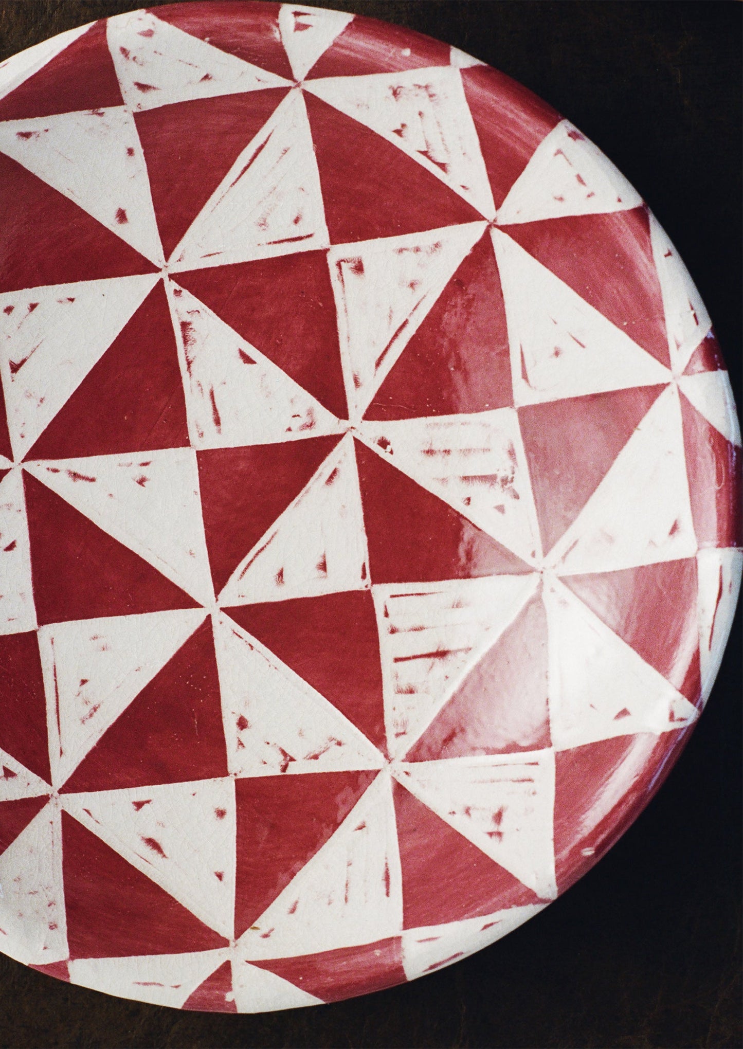 Hannah Watts Diamond Platter | Grape Multi