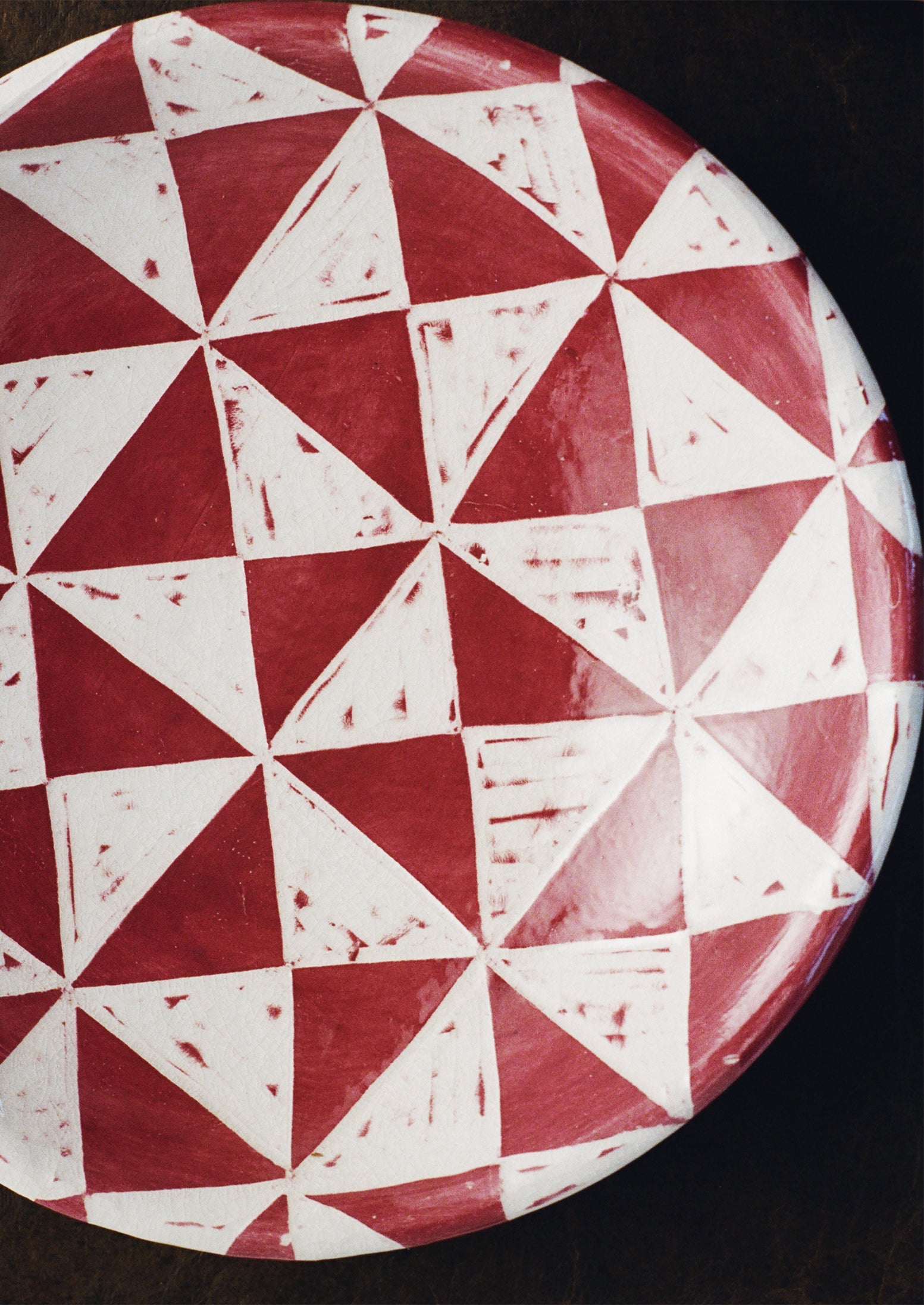 Hannah Watts Diamond Platter | Grape Multi