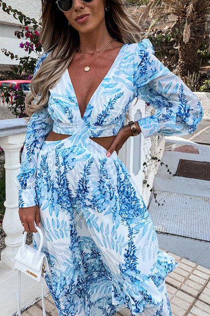 Solenne – Cut-out Maxi Dress with a Dreamy Look