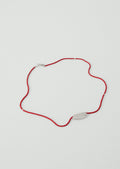 Helena Rohner Miyuki Oval Necklace | Tomato