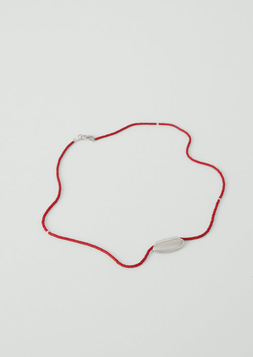 Helena Rohner Miyuki Oval Necklace | Tomato