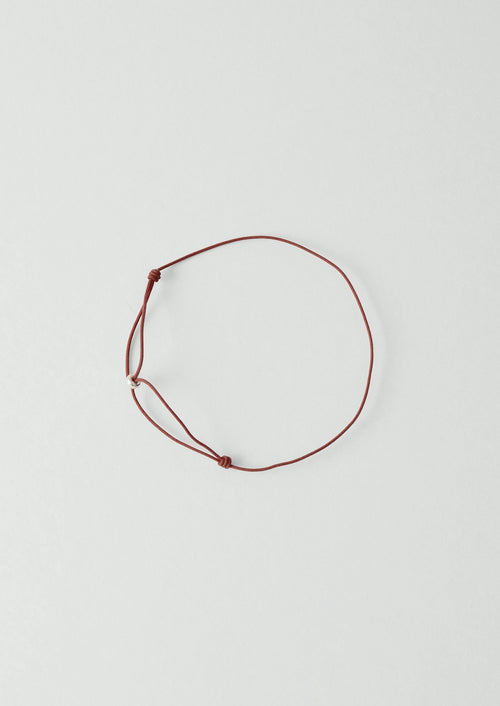 Helena Rohner Silver Bead String Bracelet | Plum/Silver