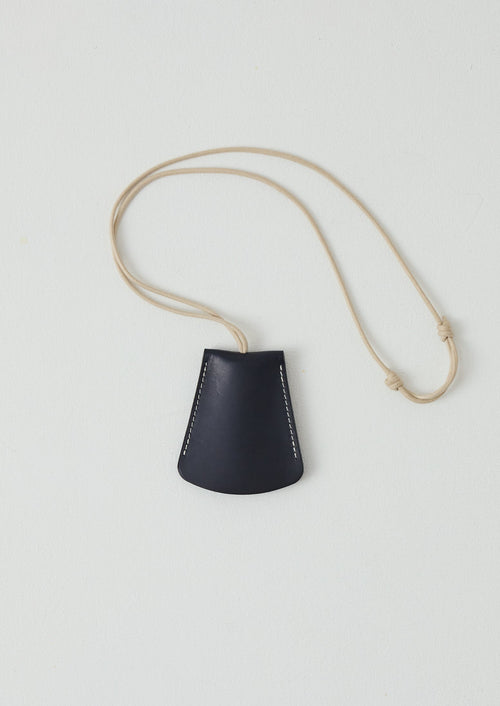 Laperruque Leather Bell Key Holder | Navy