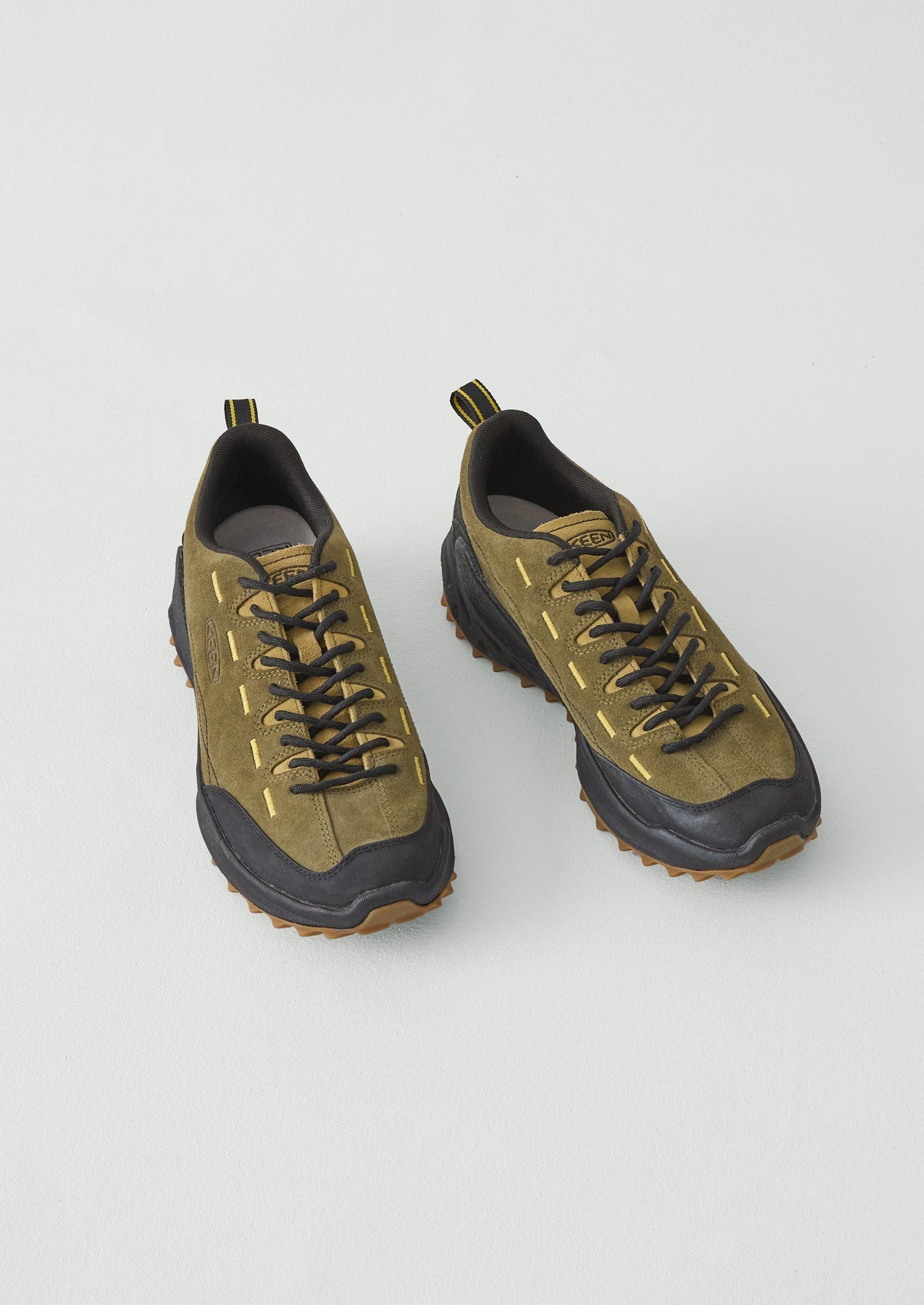Keen Jasper Zionic Trainers | Dark Olive/Khaki