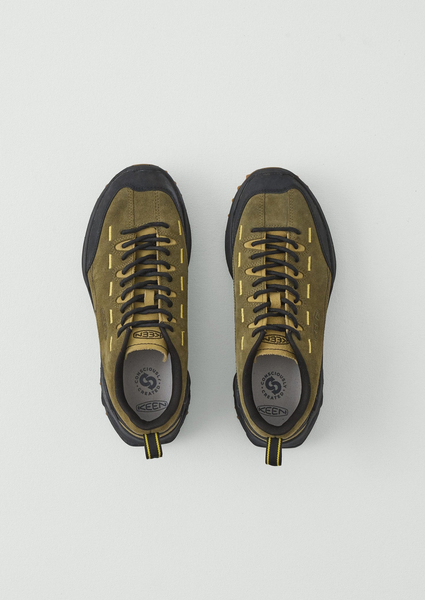 Keen Jasper Zionic Trainers | Dark Olive/Khaki