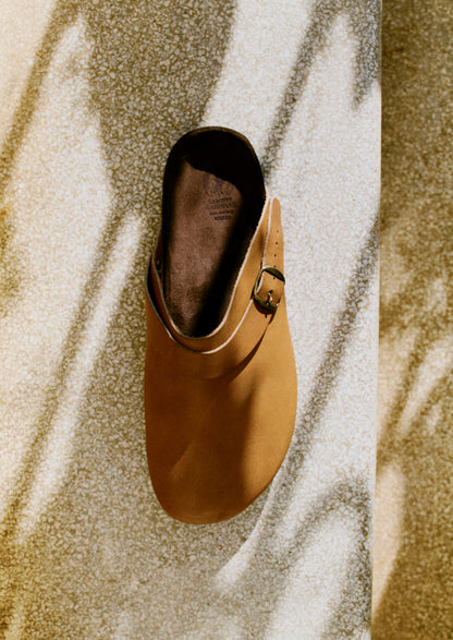 La Botte Gardiane Leather Mules | Natural