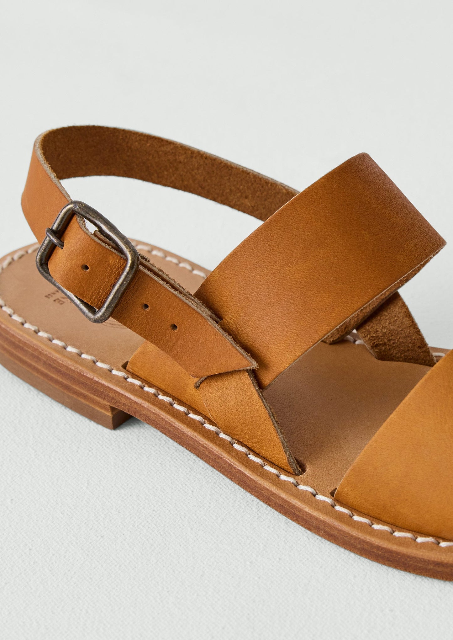 La Botte Gardiane Taize Leather Sandals | Natural