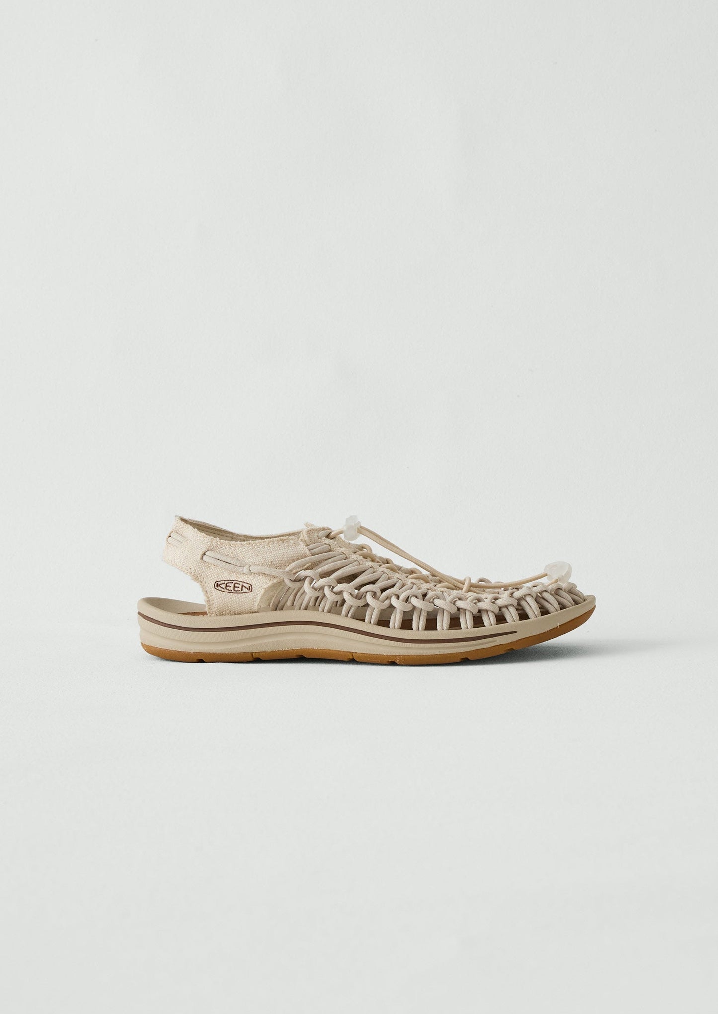 Keen Uneek Canvas Sandals | Natural/Birch