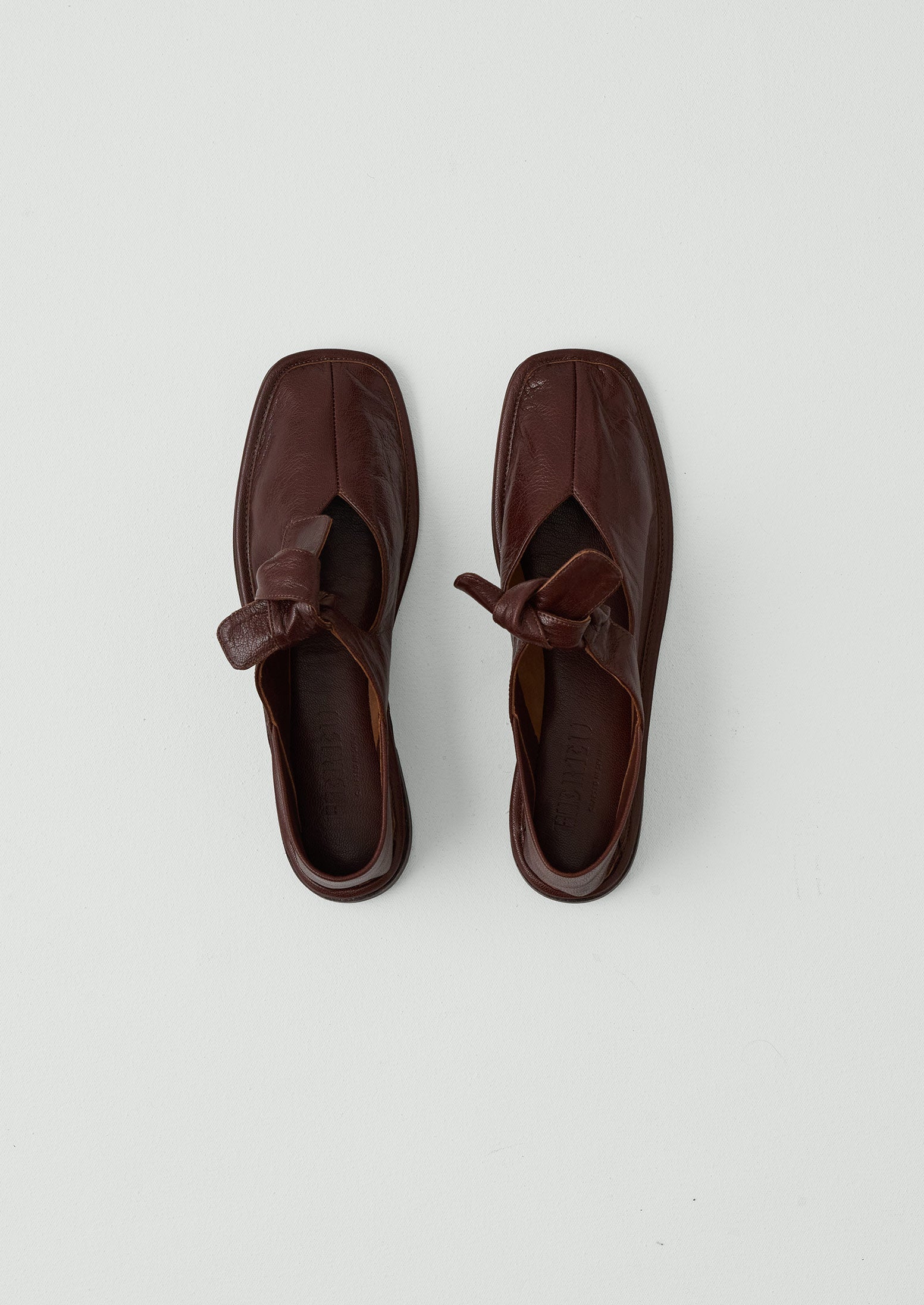 Hereu Llasada Leather Shoes | Chestnut