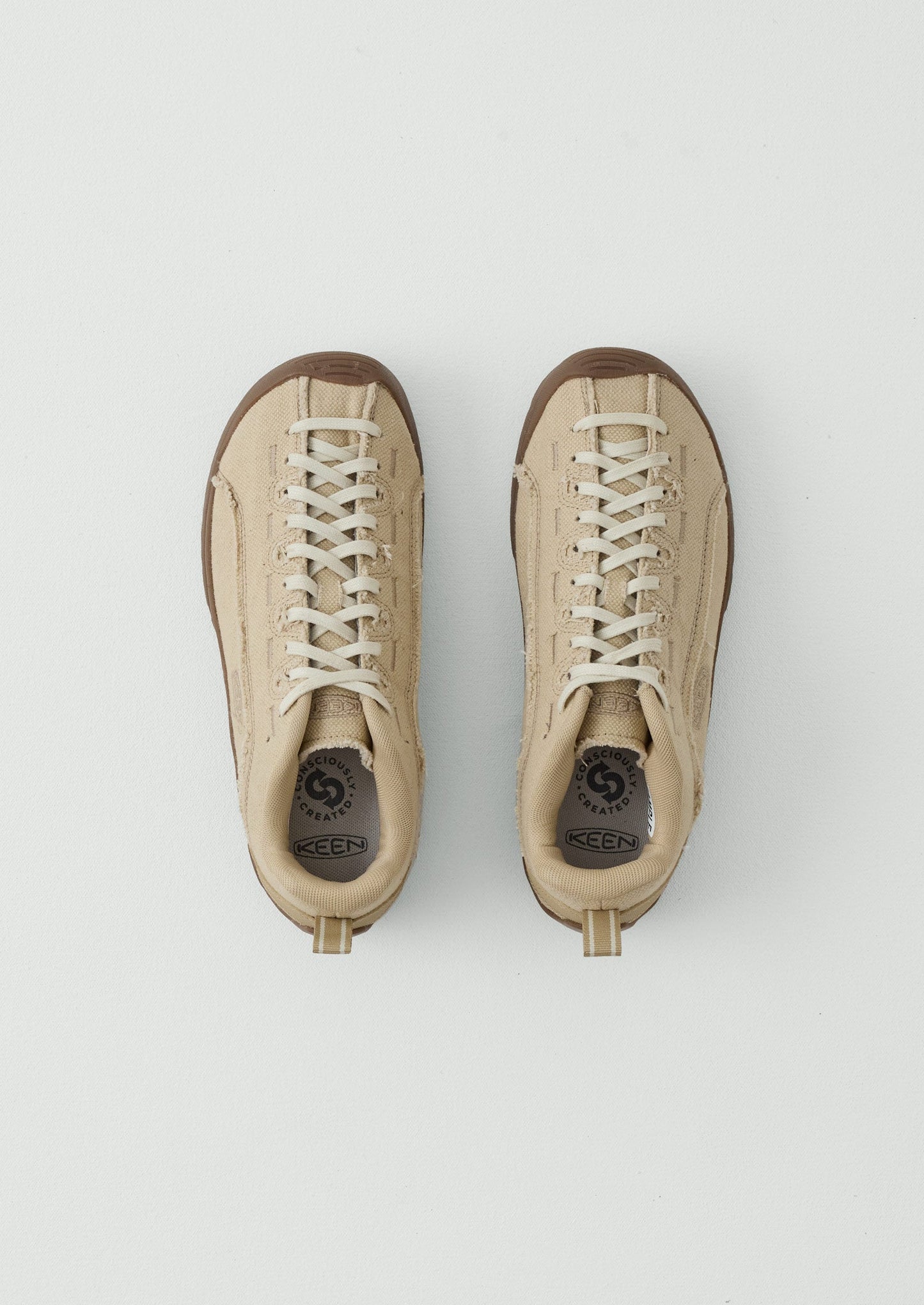Keen Jasper Split Canvas Trainers | Safari