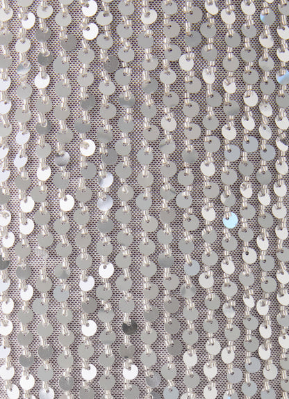 Alula Sequin Mini Dress - Silver