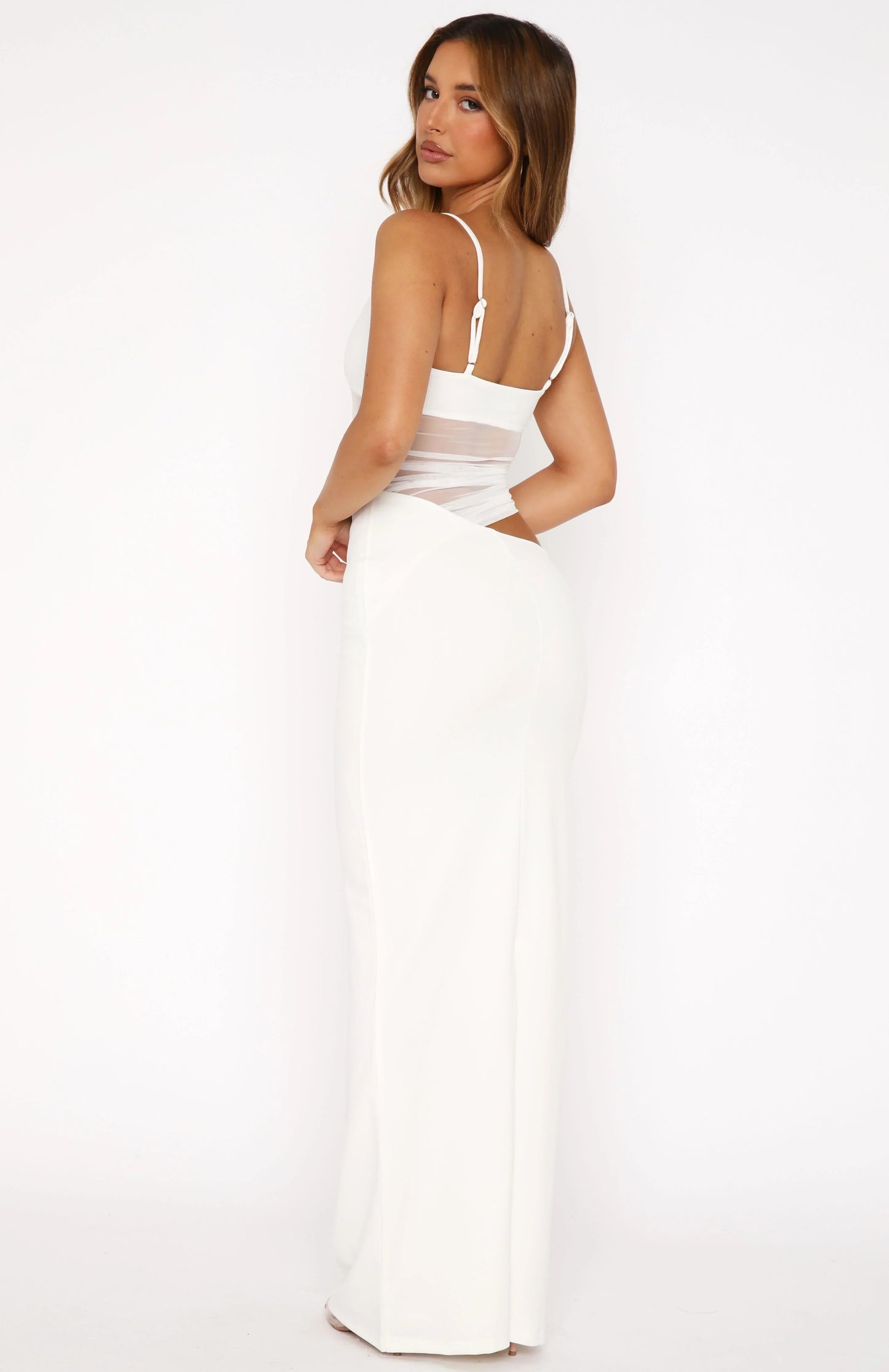 Luna | Blush Maxi Dress