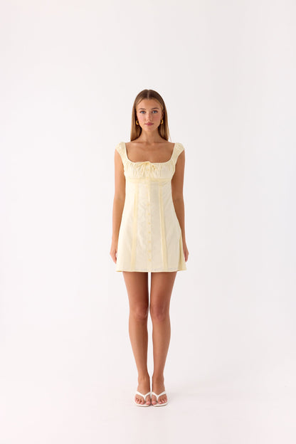 Fornarina Mini Dress - Lemon