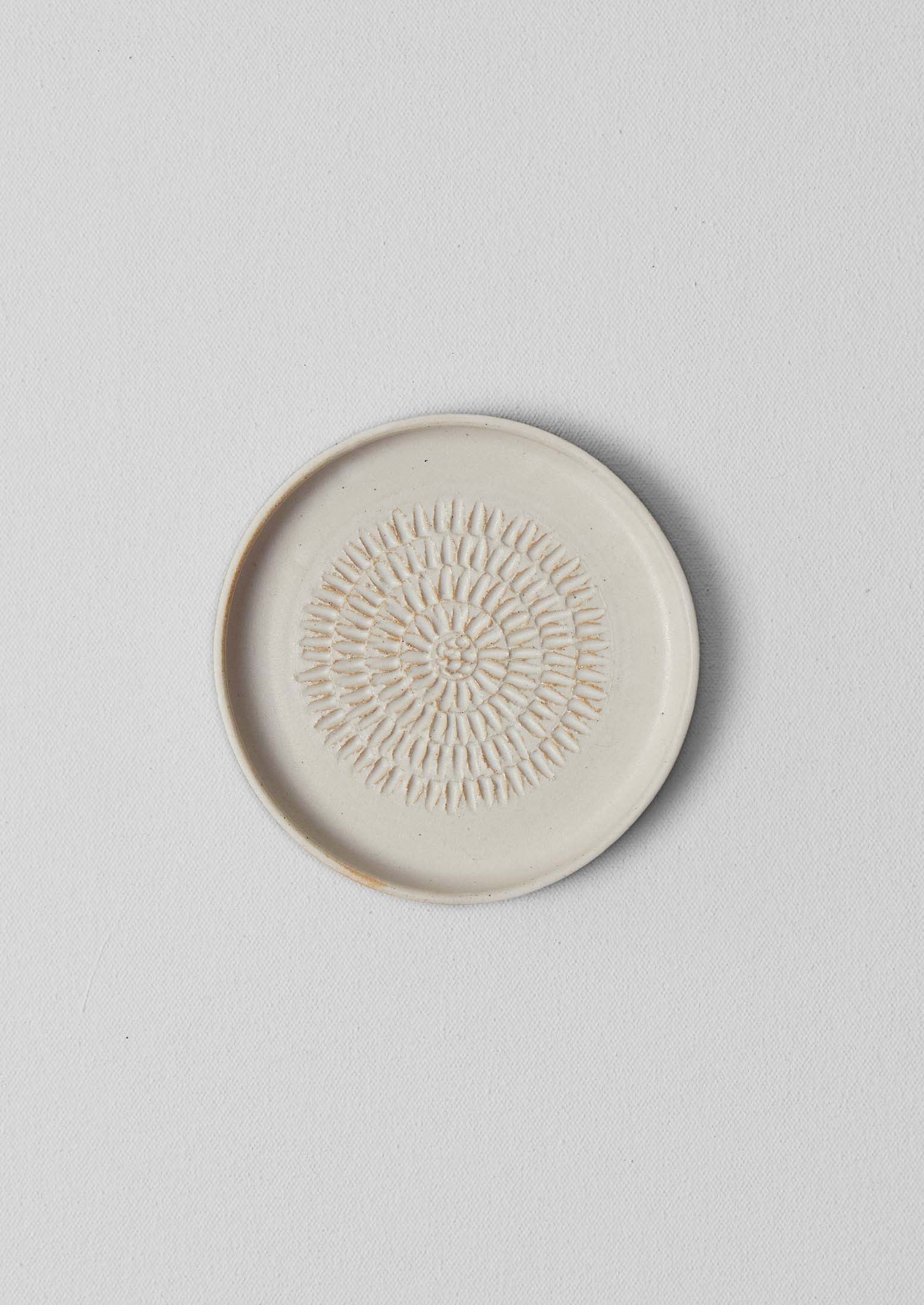 Rebecca Williams Garlic Grater | Matte White