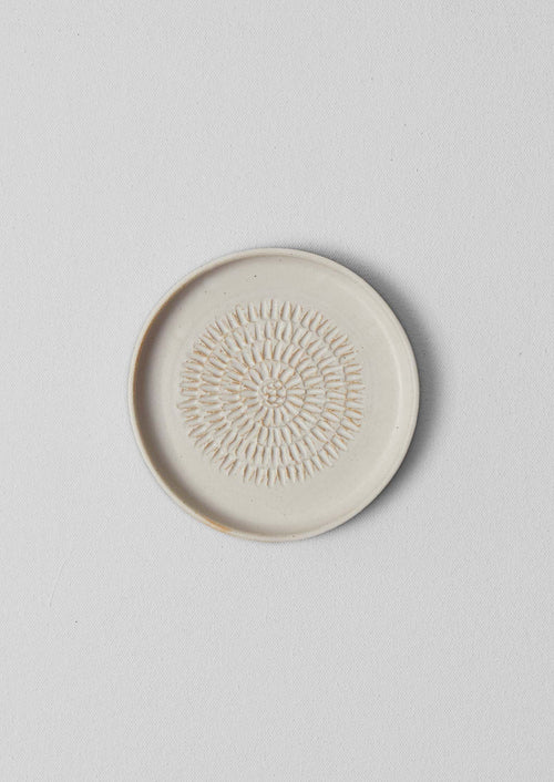 Rebecca Williams Garlic Grater | Matte White