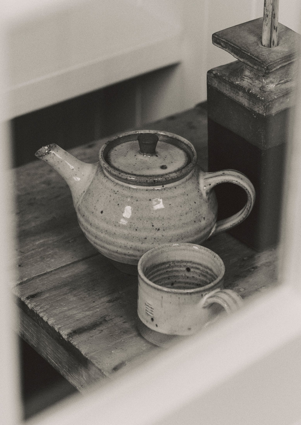 Leach Pottery Tea Pot | Blue Nuka