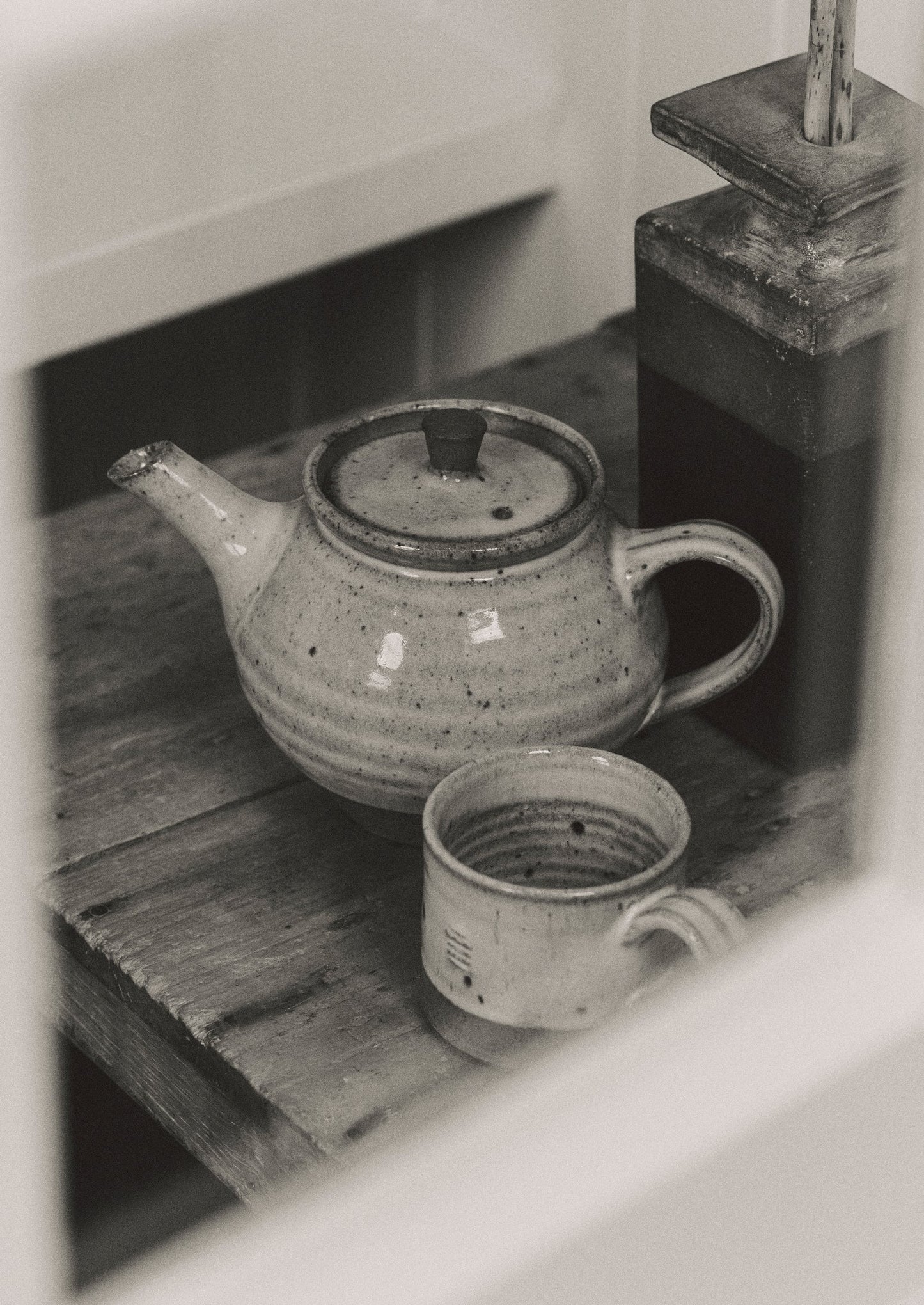Leach Pottery Tea Pot | Blue Nuka