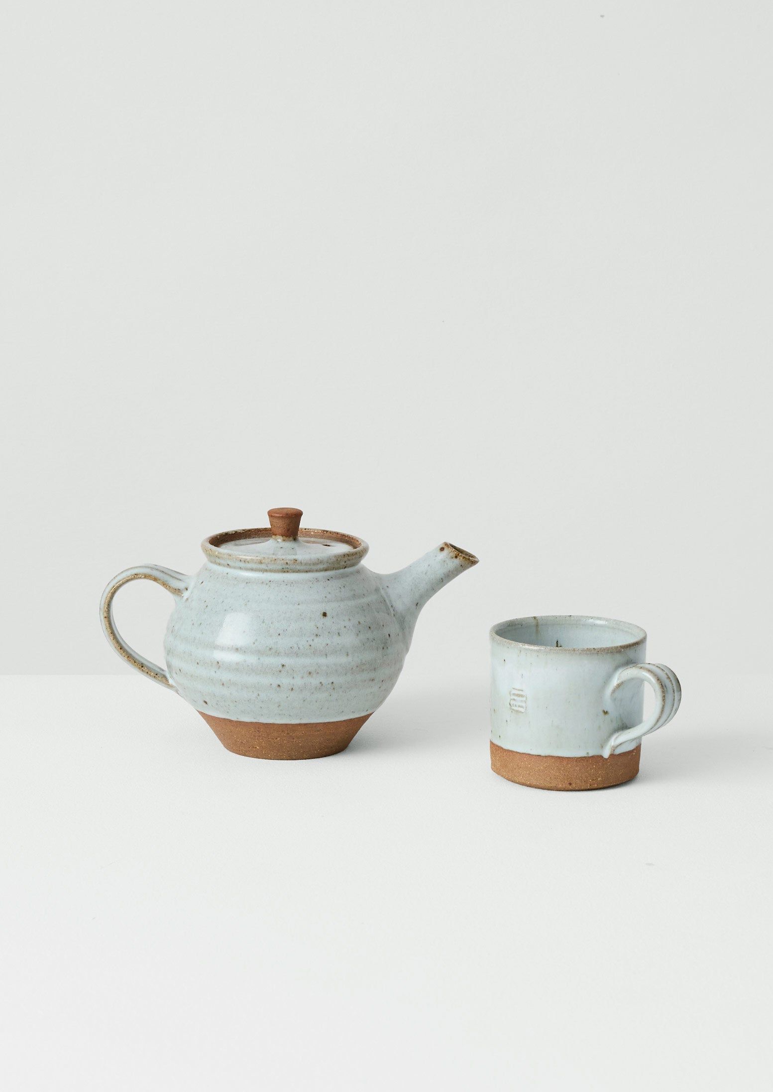Leach Pottery Tea Pot | Blue Nuka
