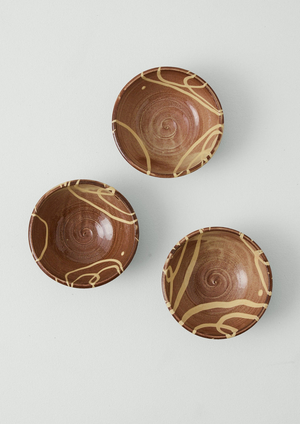 Mollie Milton Slipware Bowl | Terracotta/Cream