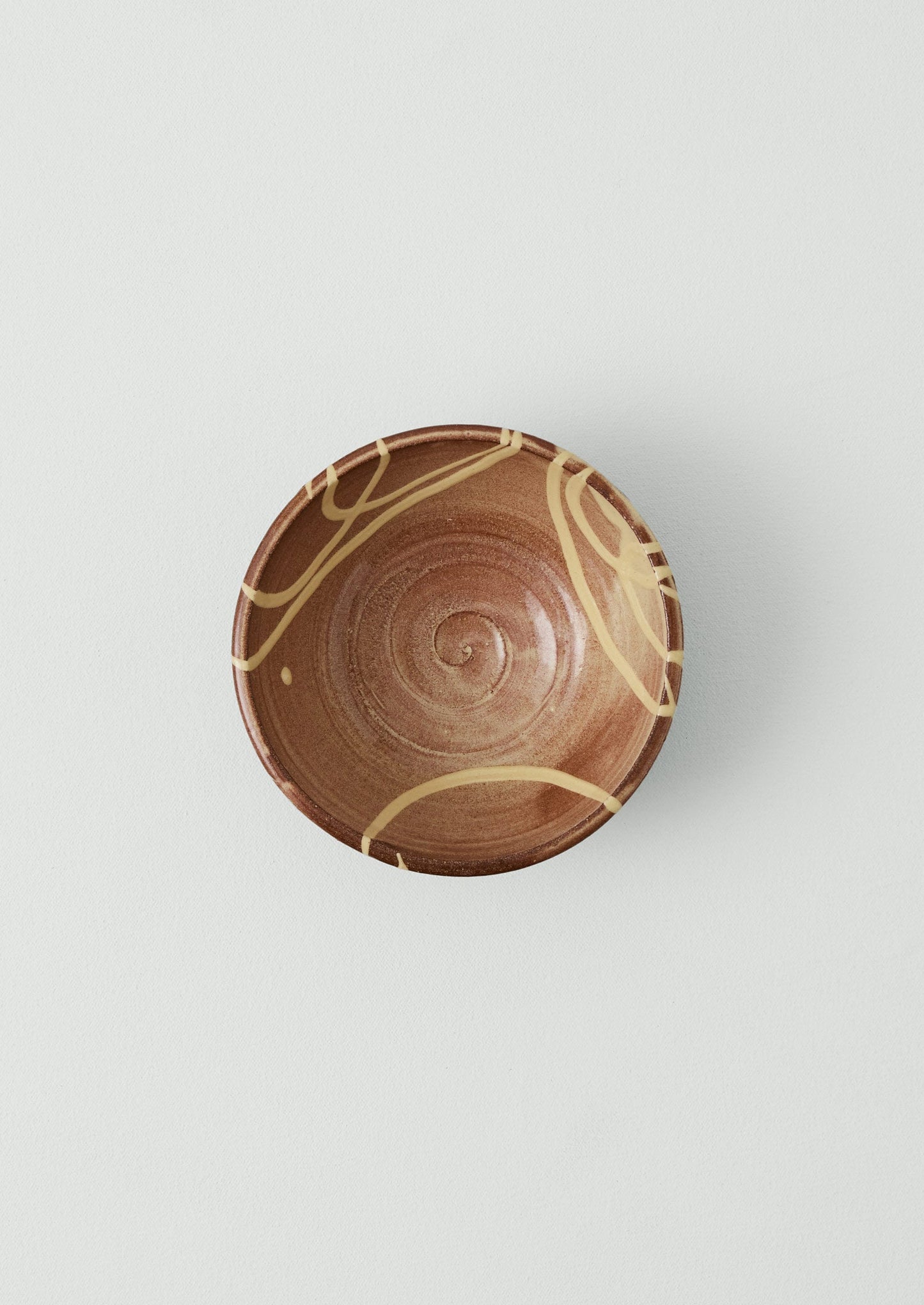 Mollie Milton Slipware Bowl | Terracotta/Cream