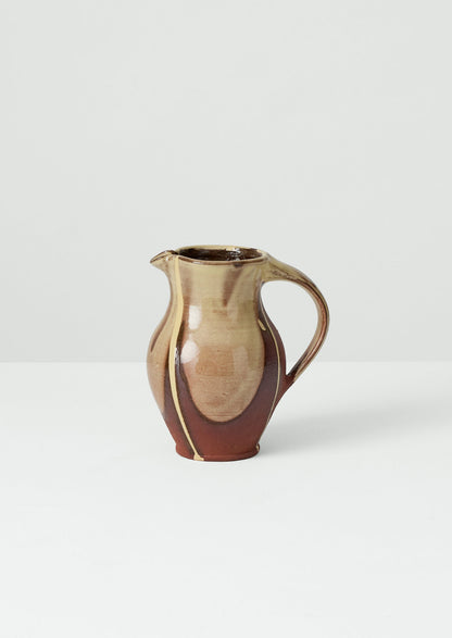 Mollie Milton Slipware Jug | Terracotta/Cream