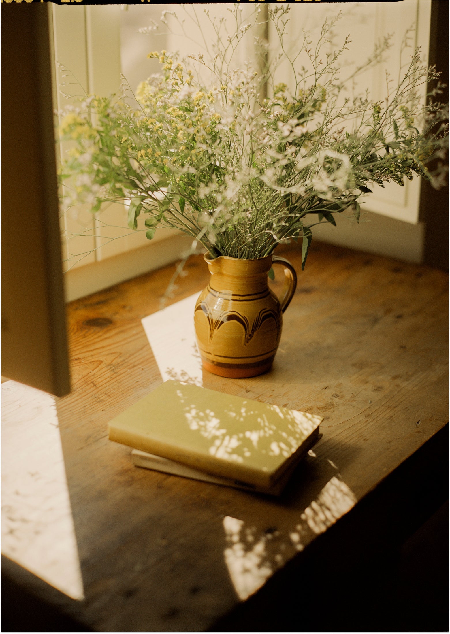 Matt Grimmitt Slipware Jug | Honey/Terracotta