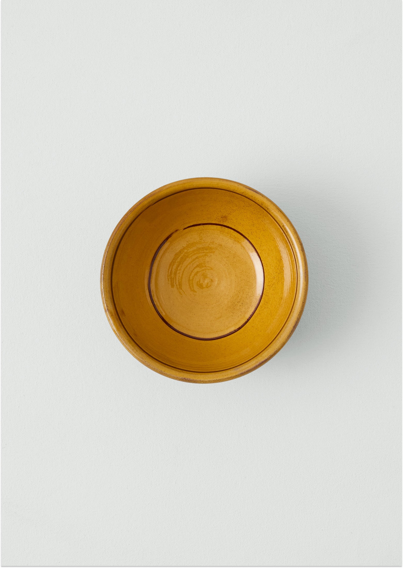 Matt Grimmitt Slipware Bowl | Honey/Terracotta