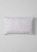 Small Rectangle Wool Cushion Pad | White