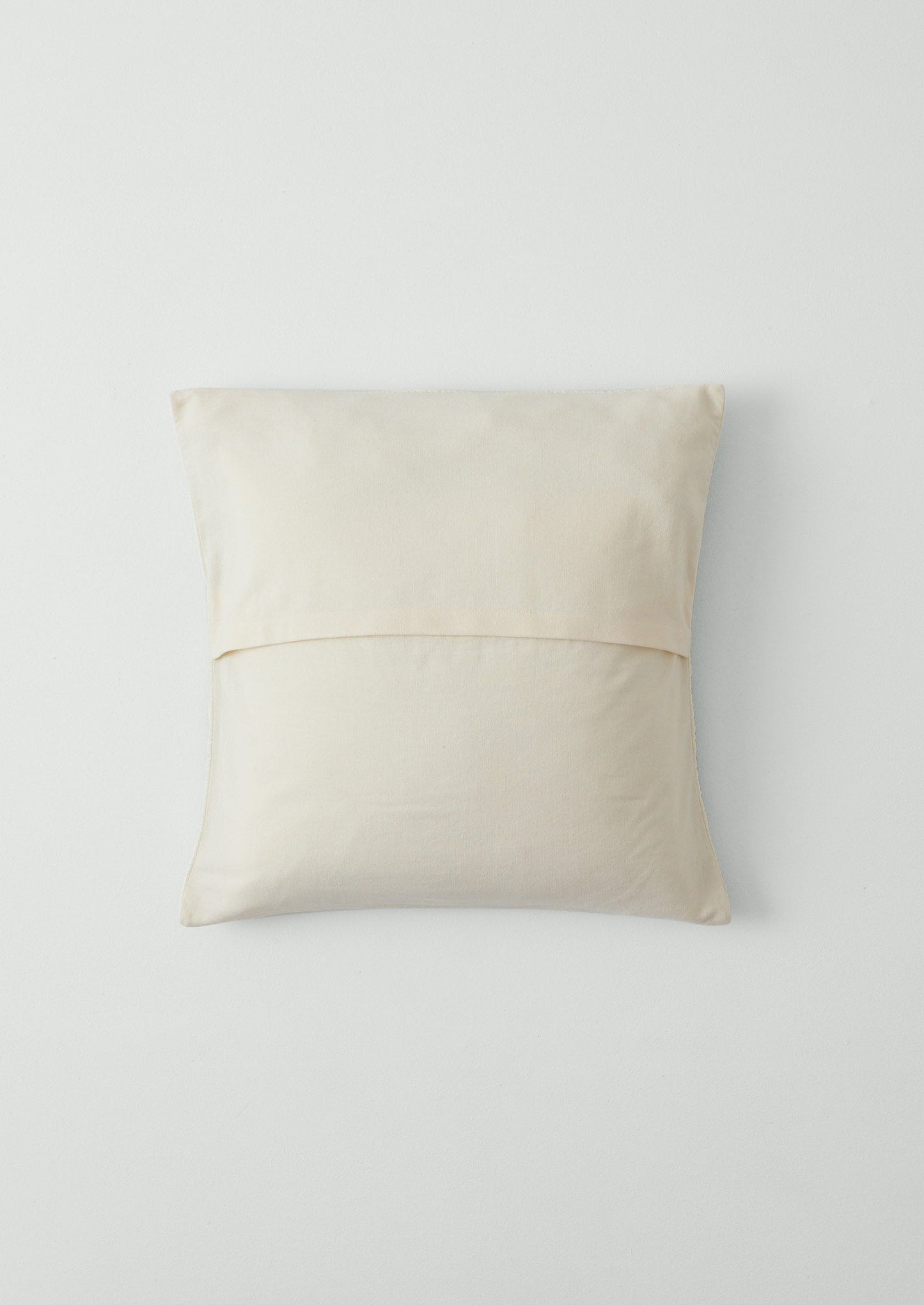 Lattice Patchwork Cushion Cover | Ecru/Aegean Blue