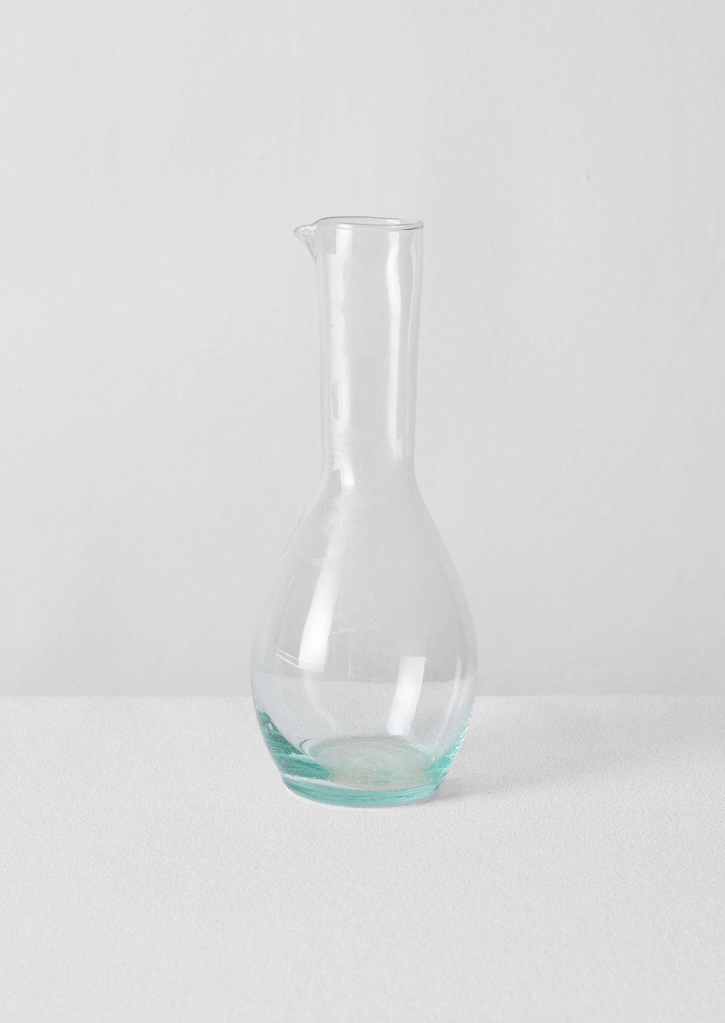 Moroccan Glass Carafe | Clear
