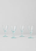 Recycled Bolivian Wine Glasses Set | Clear
