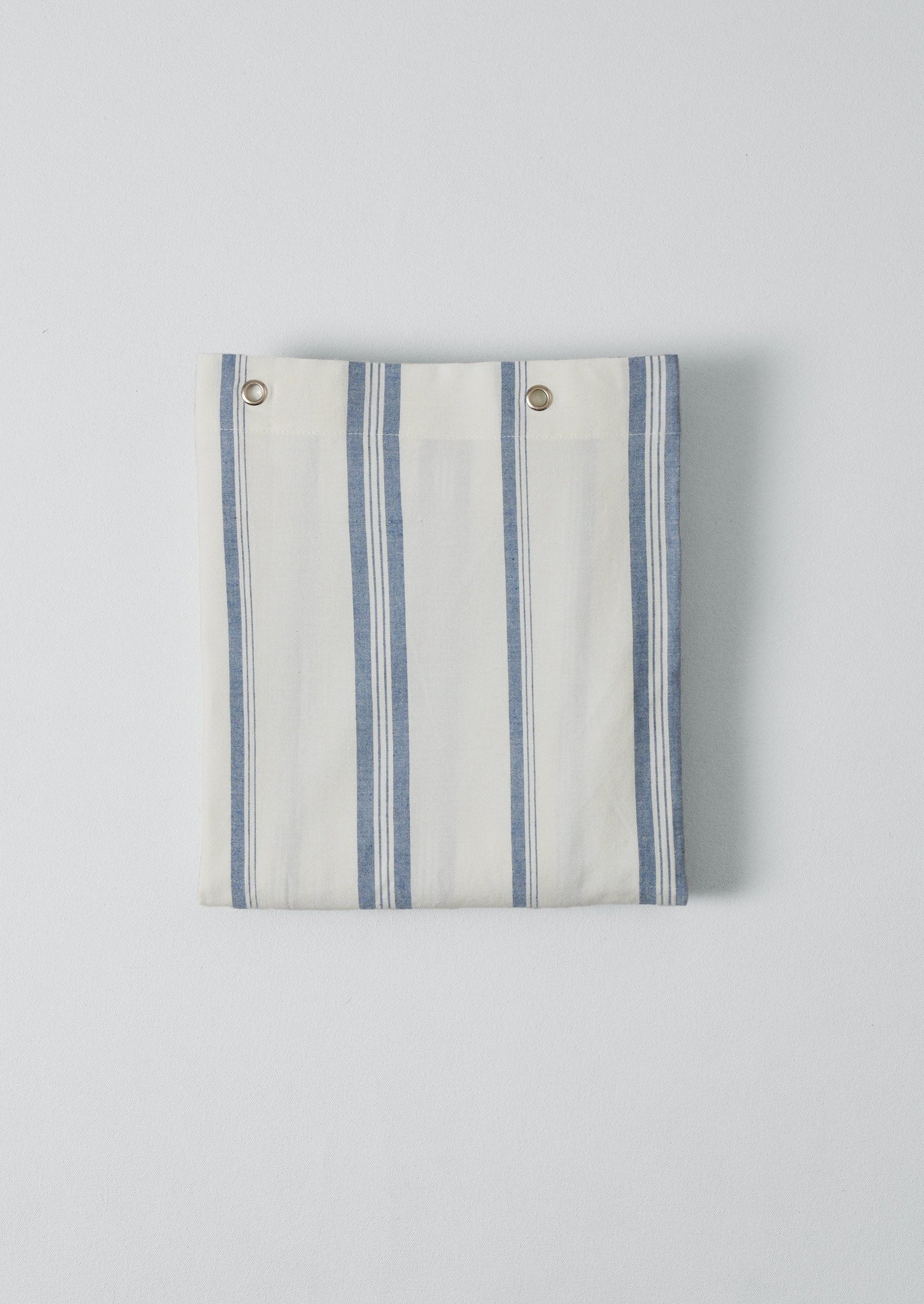 Sail Stripe Shower Curtain | Chalk/Aegean Blue