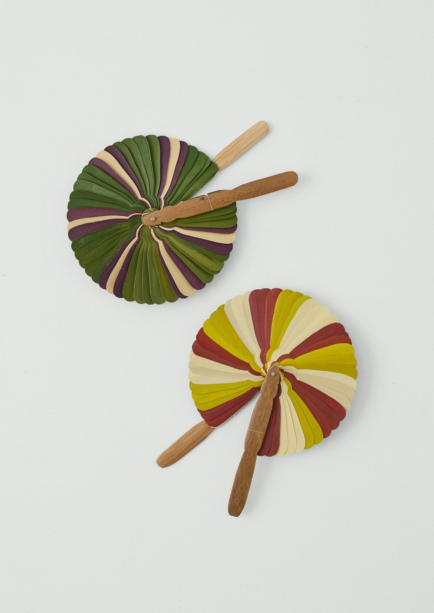 Khmer Fan | Fern Green Multi
