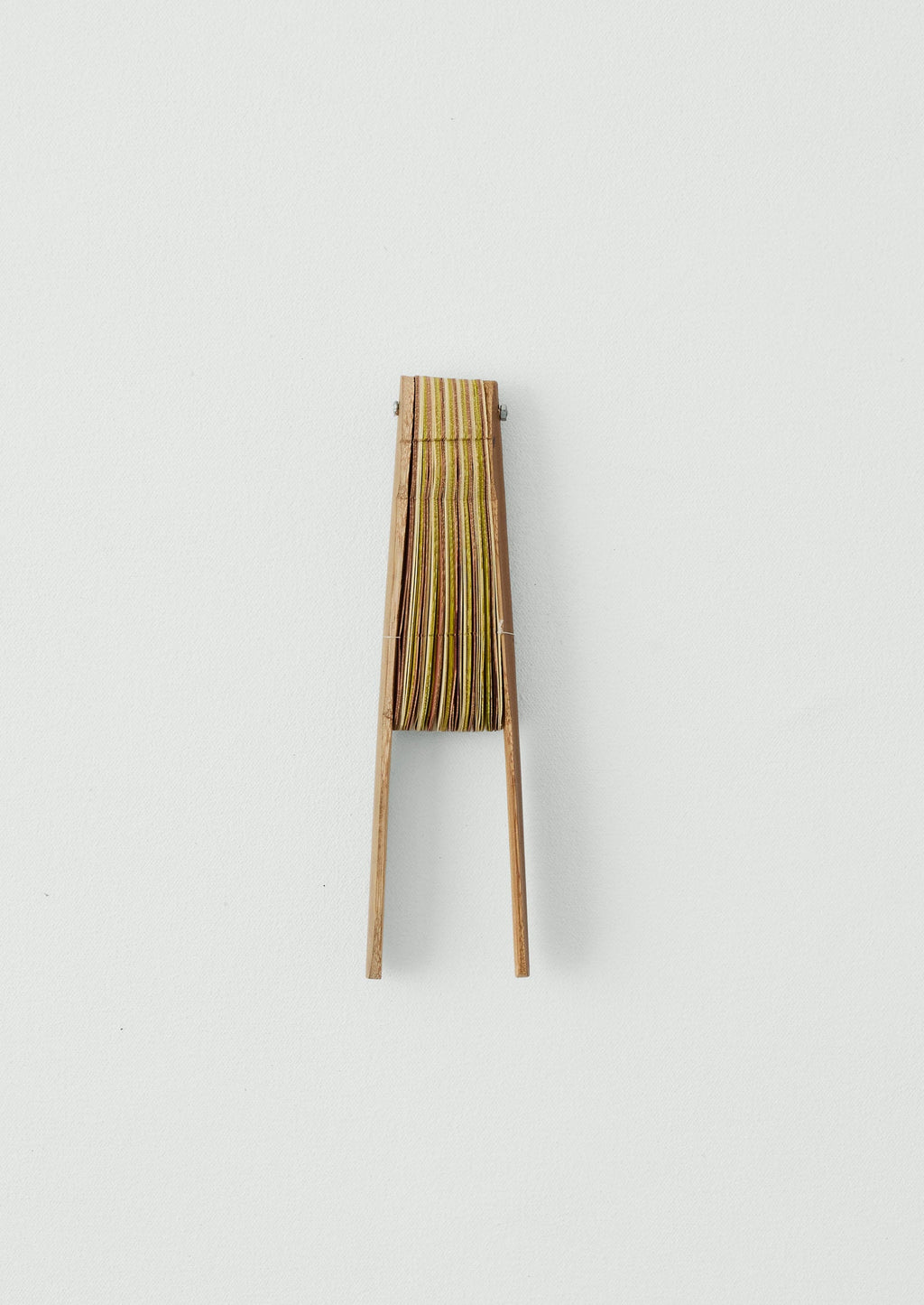 Khmer Fan | Carmine Red/Yellow