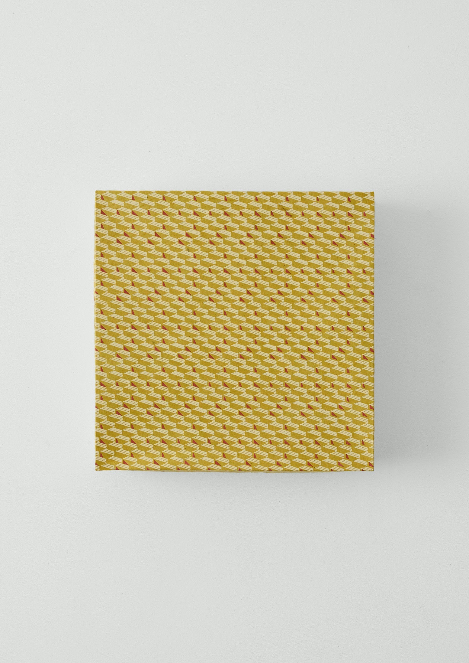 Lokta Paper Gift Box | Ochre/Ecru