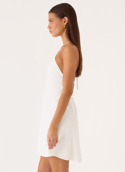 Helden Mini Dress - White
