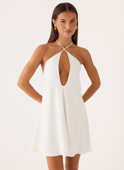 Helden Mini Dress - White