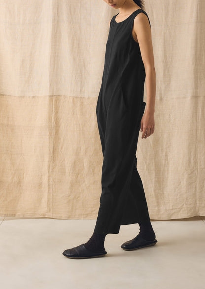 Lydia Jersey Jumpsuit | Washed Black