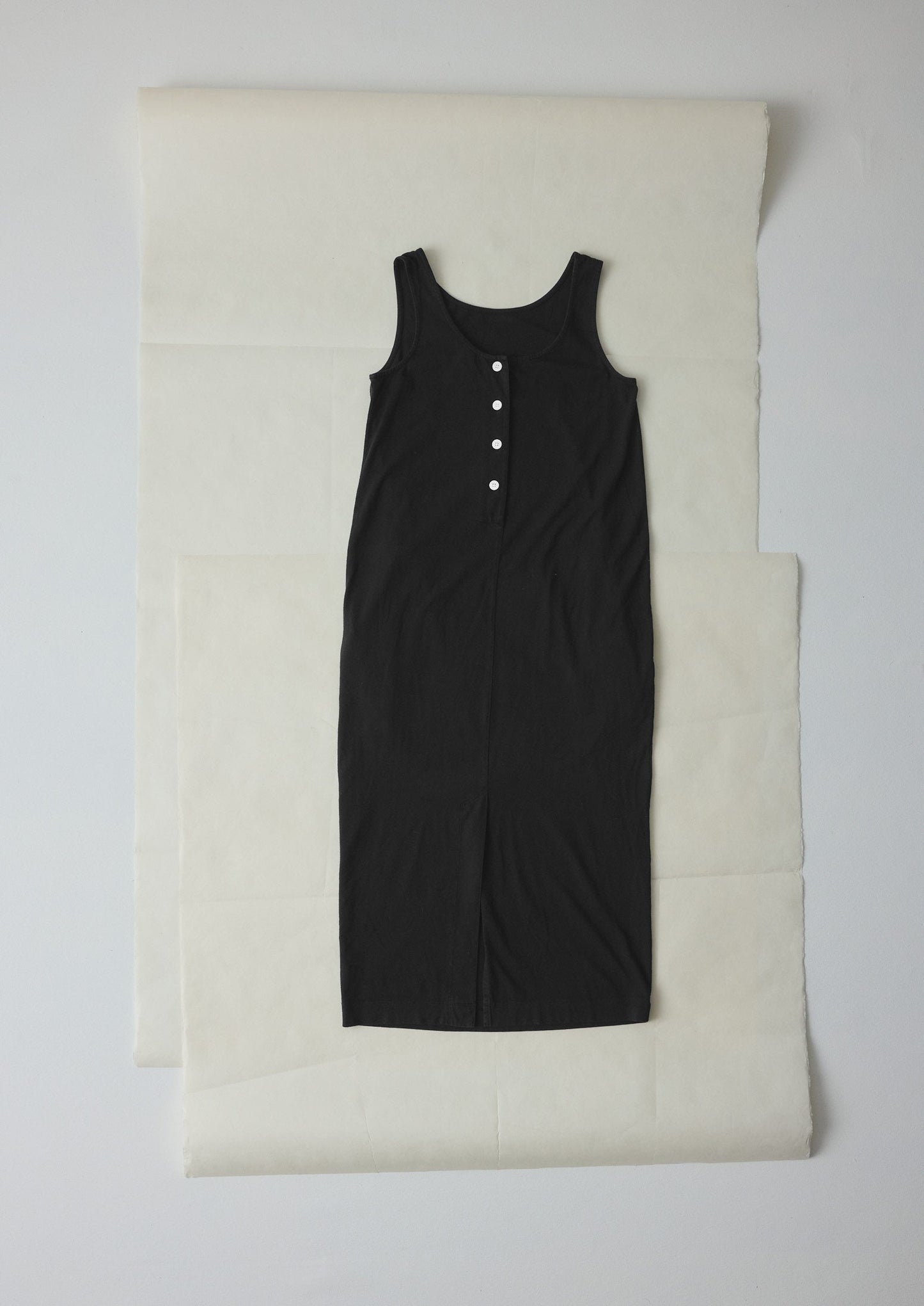 Lydia Jersey Shift Dress | Washed Black