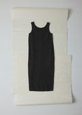 Lydia Jersey Shift Dress | Washed Black