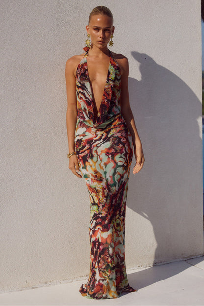 Lexie Maxi Dress - Sonara Print